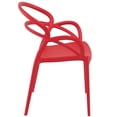thumbnail image 2 of Compamia Mila Dining Arm Chair in Red, 2 of 9