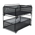 thumbnail image 1 of Drawer Basket Rack, Sliding Under Sink Drawer Iron  for Bathroom, 1 of 7