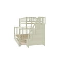 thumbnail image 5 of New Twin over Full Stairway Bunk Bed with Trundle,Cream, 5 of 8