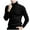 Black(2025), variant on Yiliang Turtleneck Sweaters for Men Fall and Winter Long Sleeve Warm and Thermal Top Clothes ,Beige,2XL