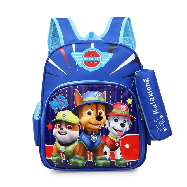 Mochila Escolar Canina Patrol Paw Para Niños/Escuela/Preescolar/Jardín De Infantes