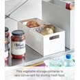 thumbnail image 3 of baomifa-Home Stacking Fruit/Vegetable Baskets, Plastic, Handles, Stackable, No Assembly Required, 3 of 4