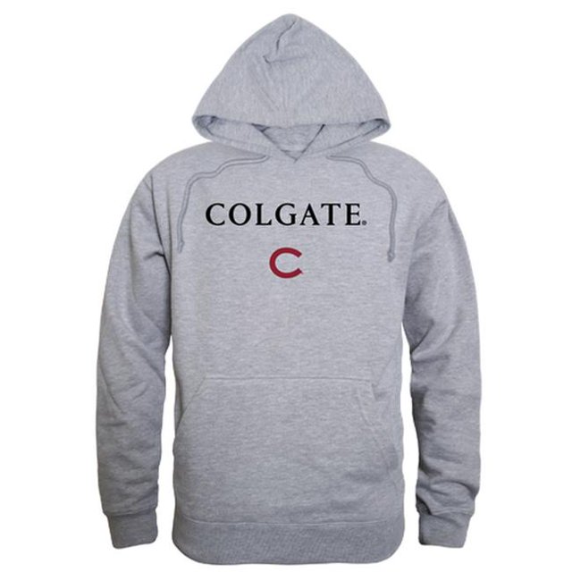 W Republic 540-283-HG2-01 Colgate University Campus Hoodie, Heather Grey - Small