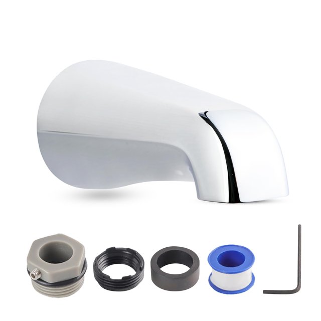 Grifo de bañera sin desviador Tub Spout SUPPLYGIANT™, cromado
