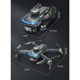 thumbnail image 4 of Cross-border brushless S118 UAV aerial photography omni-directional obstacle avoidance optical flow hovering quadcopter aircraft toy, 4 of 10