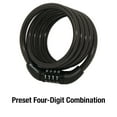 thumbnail image 2 of Master Lock 8152D Combination Cable Bike Lock, 5 ft. Long, Black, 2 of 5