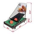 thumbnail image 5 of Multi Game Table 36", 2 in 1 Combo Game Table Basketball, Billiards.Parent-child games, for Indoor Outdoor,  Game Room, Friends,Family, Kids and Adults., 5 of 10