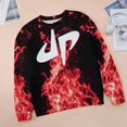 thumbnail image 6 of Dude Perfect Sweatshirt for Women, Raglan Round Neck Sweater, Long Sleeve Pullover Sweater, M-5XL, 6 of 11