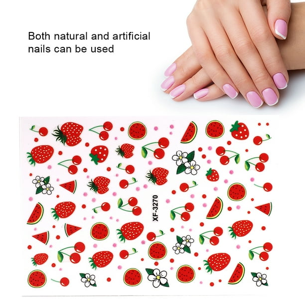 Nail art 2024 stickers at home
