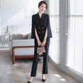 thumbnail image 1 of Traje de primavera, otoño e invierno, traje de mujer, moda de oficina, temperamento, ropa de trabajo, actividad, anfitrión, vestido de noche, 1 of 6