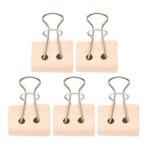 Clip De Metal, Clips De Papel Duraderos Prácticos De Acero Inoxidable Pequeños Portátiles Para Bricolaje Para Manualidades