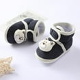 thumbnail image 7 of Xinhuaya Baby Booties Girl & Boy Infant Fleece Slippers - Soft Cozy and Colorful Baby Shoes 0-6 Months, 7 of 7