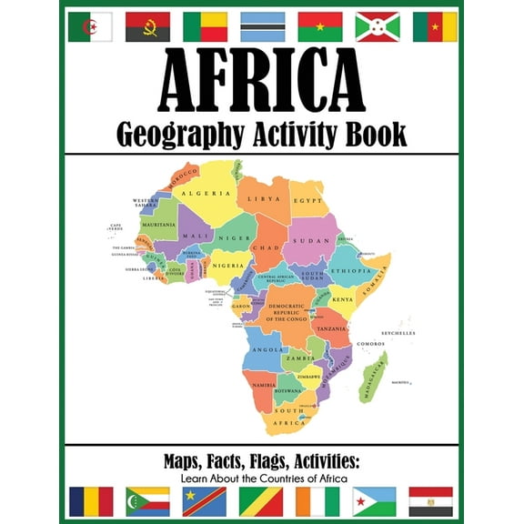 Africa Geography Activity Book, (Paperback)