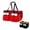 Red, variant on Tripumer Insulated Food Cooler Bag with 4 Cup Holders, 77l Leak-Proof Catering Bag, Reusable for Food/Grocery Delivery and Daily Use, Black