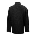 thumbnail image 5 of Men's Button Front Knit Jacket Long Sleeve Casual Outerwear Sweater Cardigan, 5 of 6