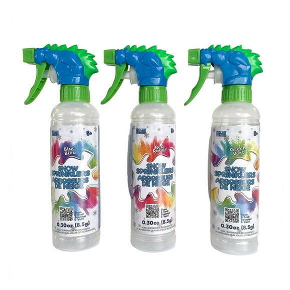 Snow Color Sprinkler Assorted Colors 3 Pack