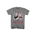 thumbnail image 3 of Popeye American Graphite Heather Adult T-Shirt, 3 of 3