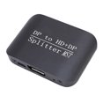 thumbnail image 1 of DisplayPort To DisplayPort HD Multimedia Interface Splitter, MST SST Modes Compact DisplayPort To HD Display Interface Adapter  for Home Studio, 1 of 7