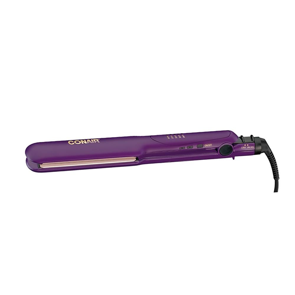 Plancha Alaciadora Conair de Doble Cerámica Morada CS222RES