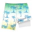 thumbnail image 4 of Gubotare Boys Board Shorts Boys Swim Trunks - Quick-Dry, Comfortable - Fun Patterns, Durable Design Boys Bathing Suit Size 6-7 (Yellow,6-7 Years), 4 of 4