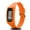 Orange, variant on Silicone Electronic Pedometer, Multi-Function Sports Watch with Time Calorie Distance