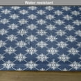 thumbnail image 6 of Ambesonne Indigo Place Mats Set of 4, Greek House Tile Themed, Standard Size, Navy Blue and White, 6 of 6