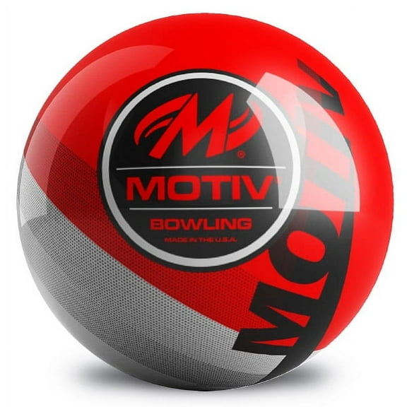 Motiv Velocity Polyester Undrilled Bowling Ball Red/Grey