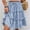 Blue, variant on Ovbmpzd Mid-Length Womens Dresses Summer Yellow Mini Flowy Skirts Casual Skirts Womens Skirts,XL