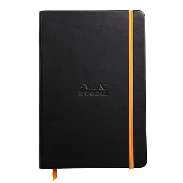 Libreta Rhodia Rhodiarama A5 negra 192 páginas 90 g