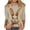 03-Begie, variant on 3/4 Length Sleeve Womens Tops Lightweight Spring Fashion T Shirts Casual Crew Neck Plus Size Basic Tops for Easter