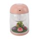 thumbnail image 3 of Humidificador de micropaisaje Lindo y silencioso Difusor ultrasónico de aceites esenciales 2 en 1 Humidificador para dormitorio Oficina Coche Rosa, 3 of 10