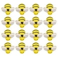 thumbnail image 1 of OFFIGAM 60Pcs Bee Decor Pushpins Decorative Steel Yellow for Students School Projects, 1 of 6