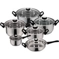 thumbnail image 2 of Monterrey Priminute 12 Pcs. Stainless Steel Cookware Set, 2 of 2