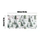 thumbnail image 3 of Cortinas cortas Christmas Forest - Cortina de cocina con cortina solar de poliéster verde 140x70cm (55x28in) 1pc, 3 of 6