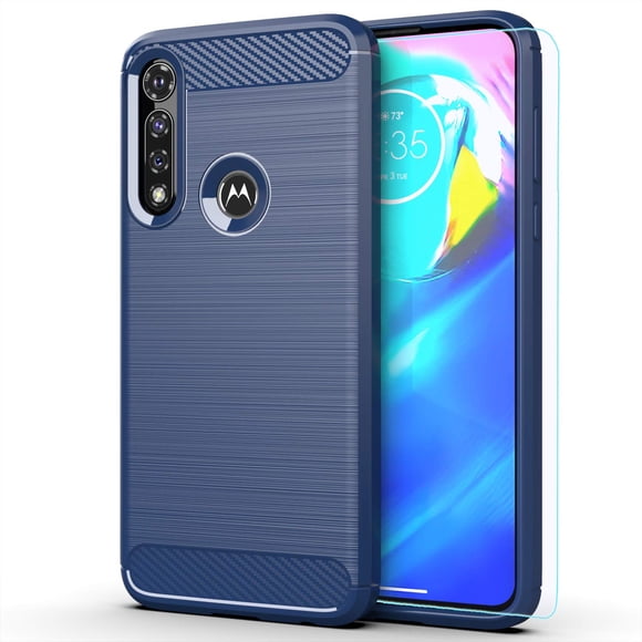 Funda para teléfono M MAIKEZI para Moto G Power 2020 con protector de pantalla