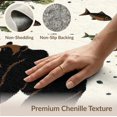 thumbnail image 6 of ODIKA 2'x3' Washable Accent Rug Pet Friendly, Bedside Mat Fishing Wildlife Print Border Cabin Forest Motif Motifs Lake for Bedroom, Nursery, RV, 6 of 7