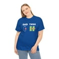 thumbnail image 4 of Twin Dad Shirt, Dad Shirt, Dad With Twins, Real Men Make Twins - ID: 2350, 4 of 12