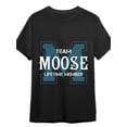 thumbnail image 1 of [Funny Moose T-Shirt] Team MOOSE Lifetime Member Moose T-Shirt - Funny Men's Short Sleeve Graphic T-shirt Collection Black PR 334813, 1 of 6