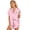Good night Bear, variant on Ekouaer Womens Button Down Sleepwear Satin 2 Piece Silk Loungewear Shorts Set Notch Collar Nightwear Ruffle Lingerie Outfits