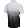 thumbnail image 3 of Men's Colosseum Gray Kansas State Wildcats Magic Team Logo Polo, 3 of 4