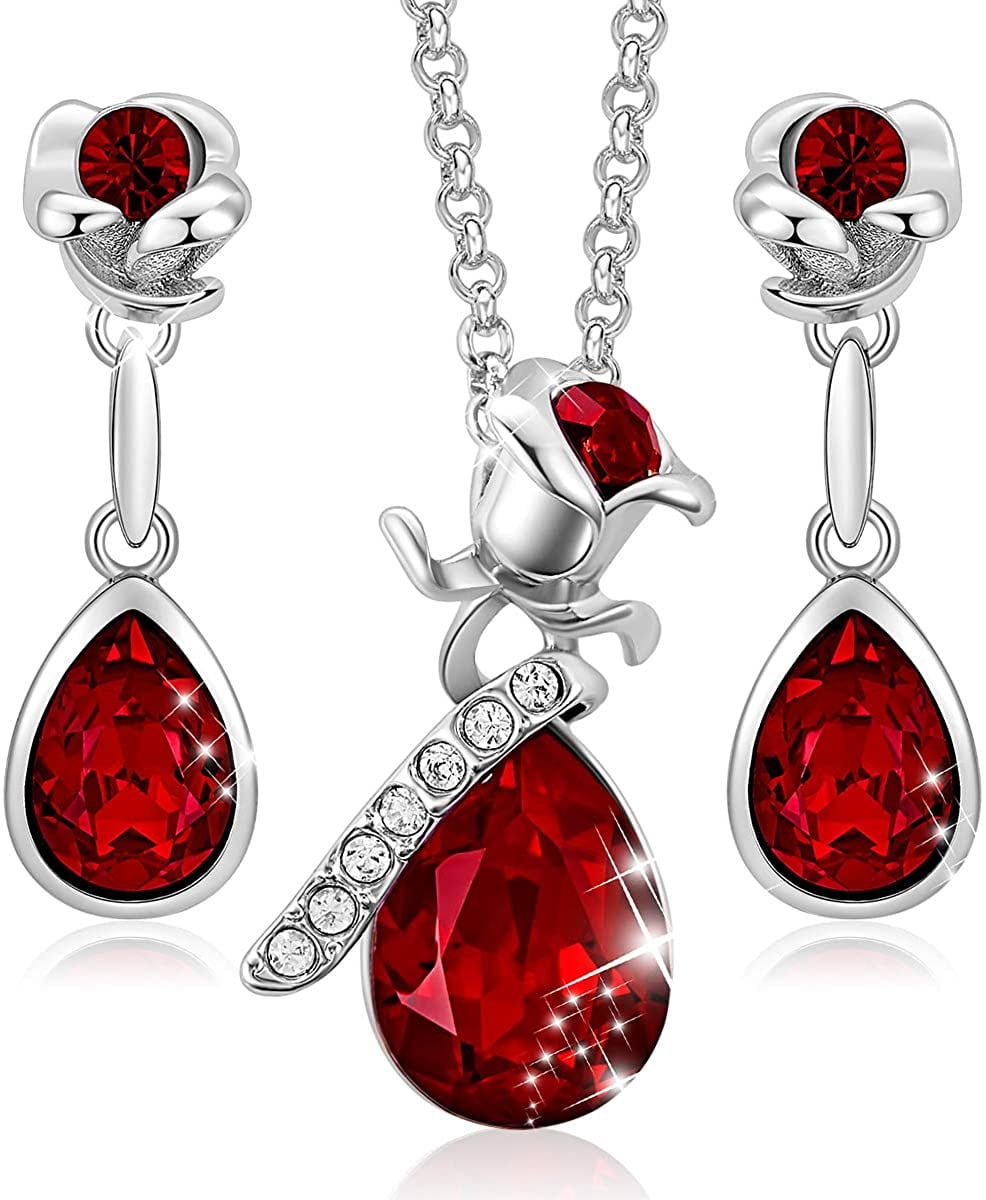 Jewelry Gifts Necklace and Earrings Set 