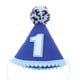 thumbnail image 1 of BRIGHTFUFU Sombrero de cumpleaños para bebé, sombrero de cono para 1er cumpleaños, tocado de fiesta de cumpleaños, sombrero decorativo, 1 of 8
