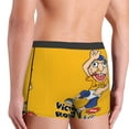 thumbnail image 3 of Saiise Sml Jeffy D Men's Underwear Boxer Briefs Cotton Trunks Short Leg Underwear (S-XXL), 3 of 7