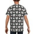 thumbnail image 5 of Wukai Husky Youth Unisex Short Sleeve T-Shirt for Boys, Girls, Teens, and Kids-X-Small, 5 of 7