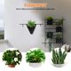thumbnail image 3 of TEHAUX Macetero De Pared Negro Para Jardinería Vertical Con Ahorra Espacio, 3 of 6