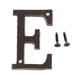 thumbnail image 2 of 2 piezas de licencia de puerta para puerta libre, decoración de hierro , letras, etiqueta, dirección BLESIY Etiqueta de letra de placa de puerta, 2 of 8