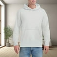 thumbnail image 2 of Men's Loose Hoodie Warm Round Tie Pockets 10 Colors, 2 of 10