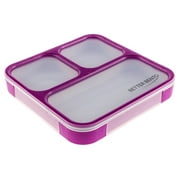 Better Bento Lunch Box - Great for School, Portion Control, and Meal Prep, Purple