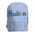 thumbnail image 1 of TIELUTT Corduroy Backpack with Your Child's Name Custom Rope Embroidered Shoulder Custom Back To School for Boys and Girls Draw String Bags Bag Small Track Bags for Teens Softball Tote Bag Weekend Ba, 1 of 7