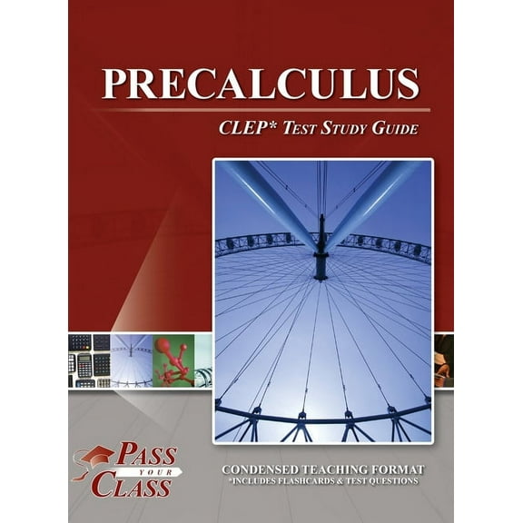 Precalculus CLEP Test Study Guide, (Hardcover)